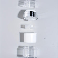 Acrylic Cream Jar Vacuum Bottle Airless Cosmetic Container Refillable
