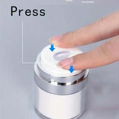 Acrylic Cream Jar Vacuum Bottle Airless Cosmetic Container Refillable