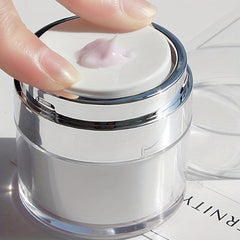 Acrylic Cream Jar Vacuum Bottle Airless Cosmetic Container Refillable