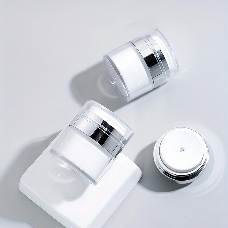 Acrylic Cream Jar Vacuum Bottle Airless Cosmetic Container Refillable