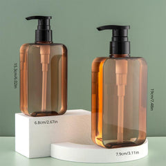 300ml Orange Shampoo Pump Bottle