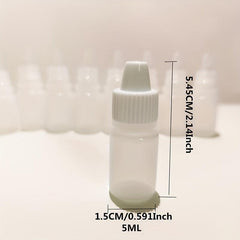 3ML-25ML Transparent PE Squeeze Bottle for Tattoo Liquid Me