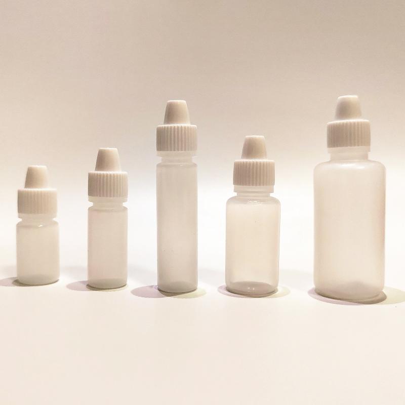 3ML-25ML Transparent PE Squeeze Bottle for Tattoo Liquid Me