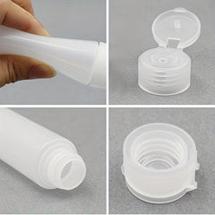 2pcs Leak Proof Travel Toiletry Bottles for Shampoo Refill