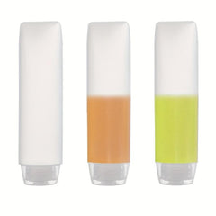 2pcs Leak Proof Travel Toiletry Bottles for Shampoo Refill