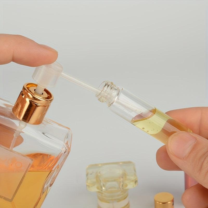 5pcs Portable Perfume Dispenser Set with Funnels and Pump Bottle