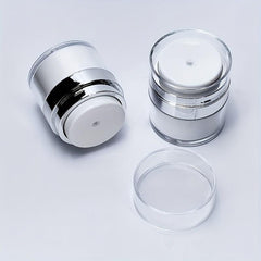 Cream Jar Vacuum Bottle Airless Pump Jar Cosmetic Container Portable Refillable