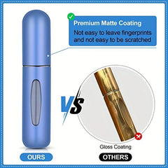 Mini Perfume Atomizer Container Portable Travel Size Refillable Scent Pump