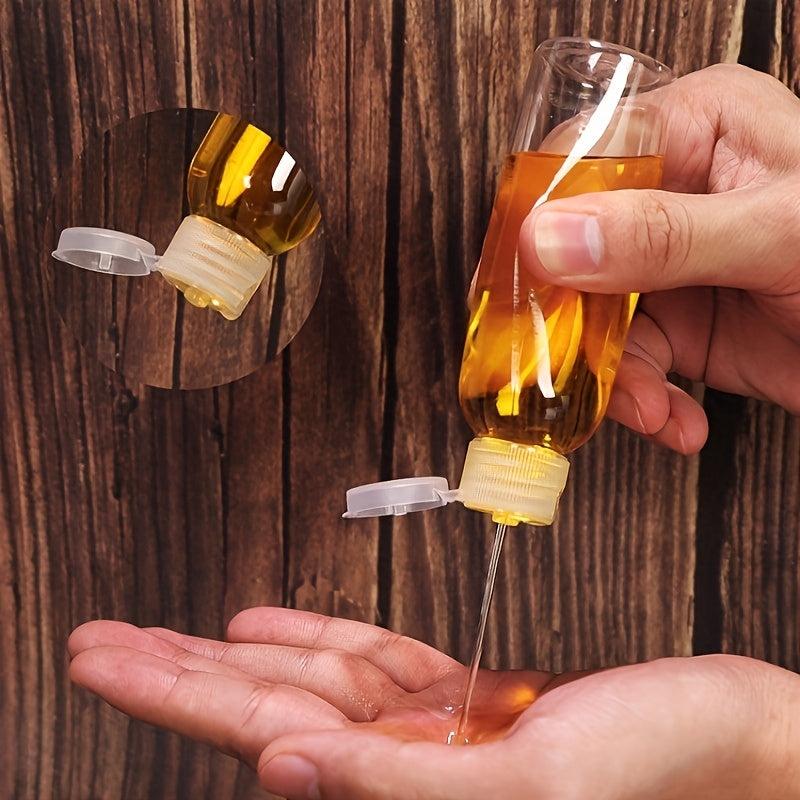 2pcs Refillable Bottles 10ml-120ml Empty Plastic Travel Shampoo Bottle