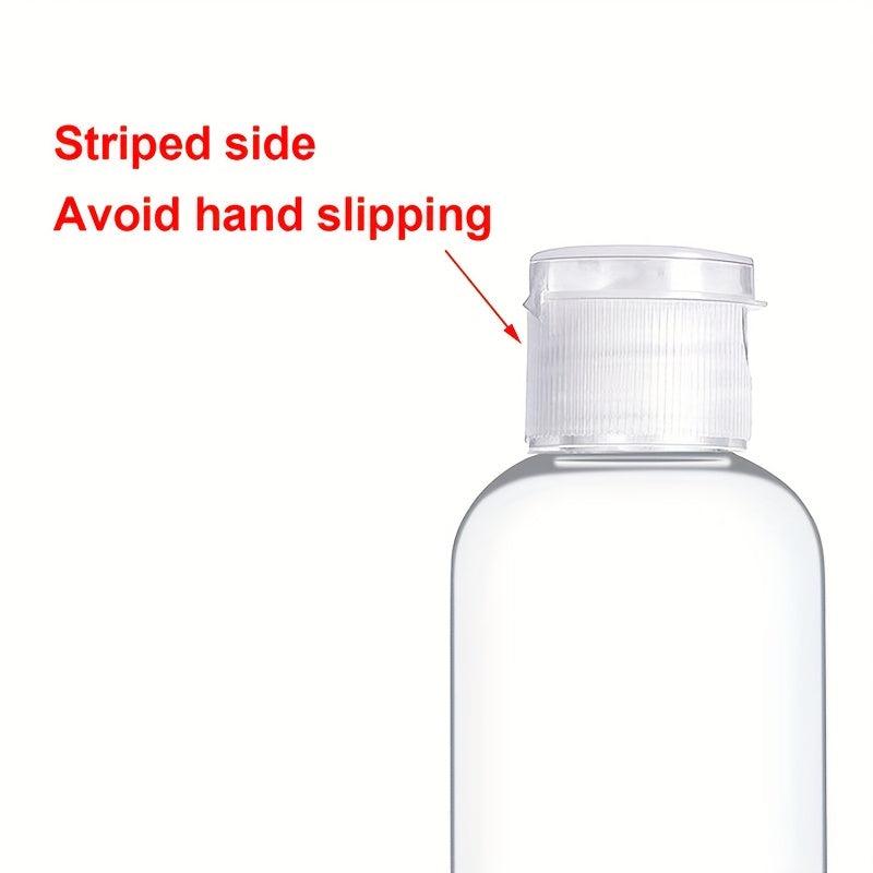 2pcs Refillable Bottles 10ml-120ml Empty Plastic Travel Shampoo Bottle