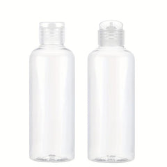 2pcs Refillable Bottles 10ml-120ml Empty Plastic Travel Shampoo Bottle