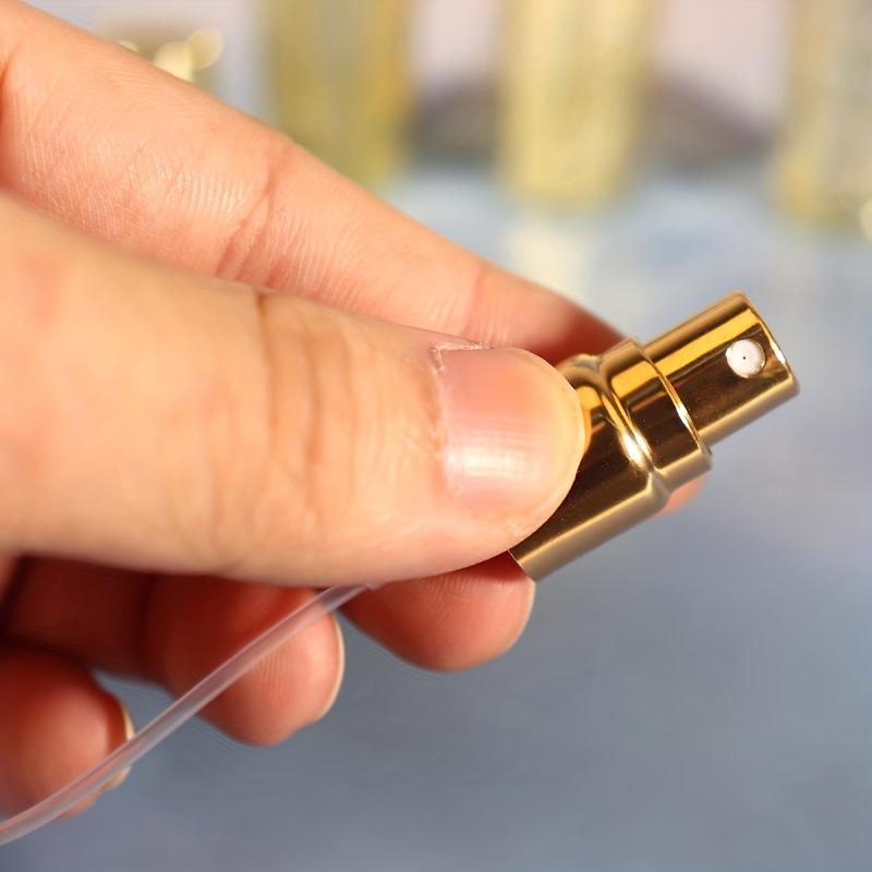 Leak-Proof Mini Perfume Spray Bottle Floral Pattern Portable Travel Size Women