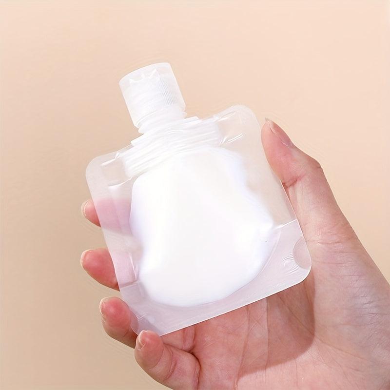 10Pcs Travel Size Squeeze Pouch Makeup Bags for Toiletry