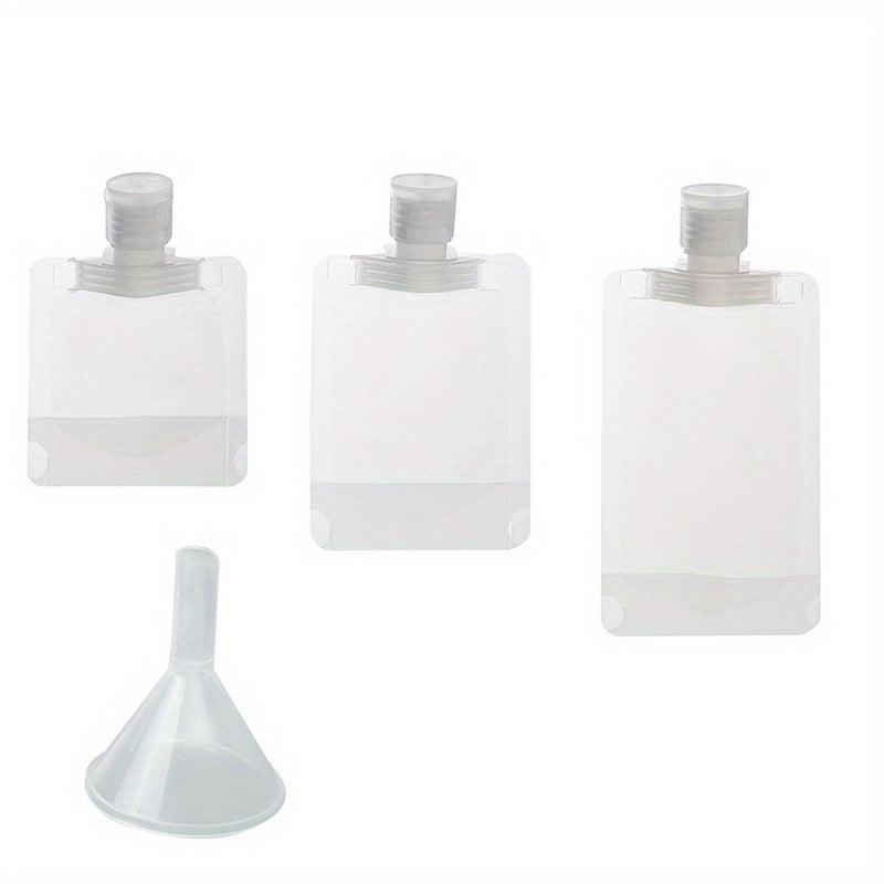 10Pcs Travel Size Squeeze Pouch Makeup Bags for Toiletry