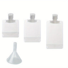 10Pcs Travel Size Squeeze Pouch Makeup Bags for Toiletry