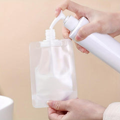 10Pcs Travel Size Squeeze Pouch Makeup Bags for Toiletry