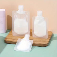 10Pcs Travel Size Squeeze Pouch Makeup Bags for Toiletry