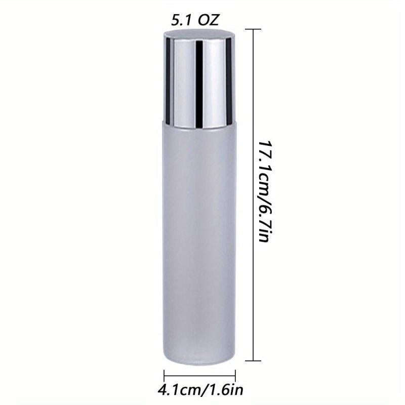 1pc Frosted Plastic Cosmetic Lotion Bottle Travel Essential Makeup Container