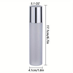 1pc Frosted Plastic Cosmetic Lotion Bottle Travel Essential Makeup Container