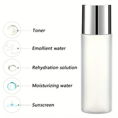 1pc Frosted Plastic Cosmetic Lotion Bottle Travel Essential Makeup Container