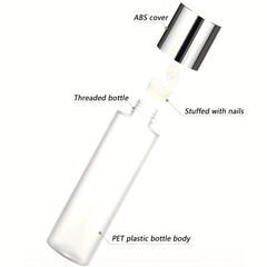 1pc Frosted Plastic Cosmetic Lotion Bottle Travel Essential Makeup Container