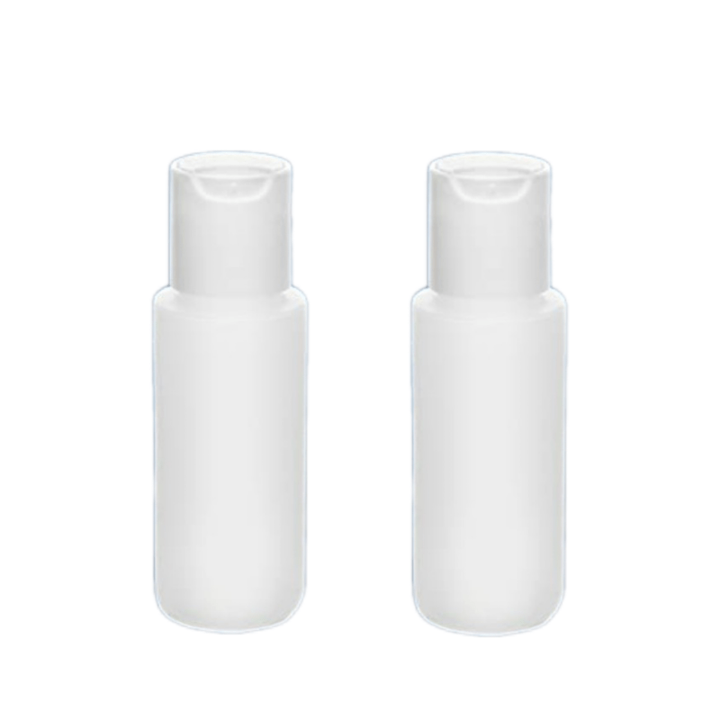 Plastic Refillable Bottles with Disc Top Caps