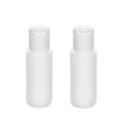 Plastic Refillable Bottles with Disc Top Caps
