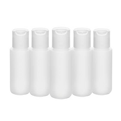 Plastic Refillable Bottles with Disc Top Caps