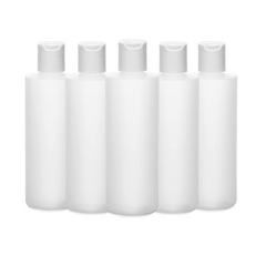 Plastic Refillable Bottles with Disc Top Caps