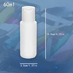 Plastic Refillable Bottles with Disc Top Caps