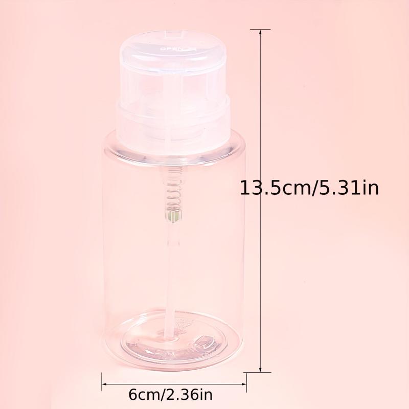 Acetone Nail Polish Remover Pump Dispenser Bottle