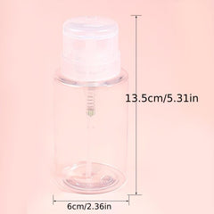 Acetone Nail Polish Remover Pump Dispenser Bottle