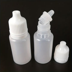 50/100pcs 10ml Empty Squeezable Dropper Bottles Eye Liquid Refillable Bottles