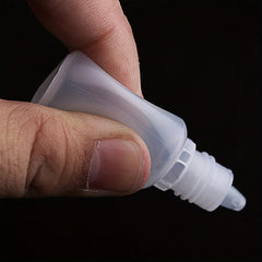 50/100pcs 10ml Empty Squeezable Dropper Bottles Eye Liquid Refillable Bottles