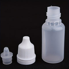 50/100pcs 10ml Empty Squeezable Dropper Bottles Eye Liquid Refillable Bottles