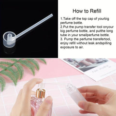 Perfume Pump for Refillable Travel Spray Bottle 6 Pack