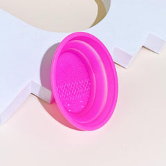 Silicone Makeup Brush Cleaning Mat and Bowl
