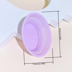 Silicone Makeup Brush Cleaning Mat and Bowl