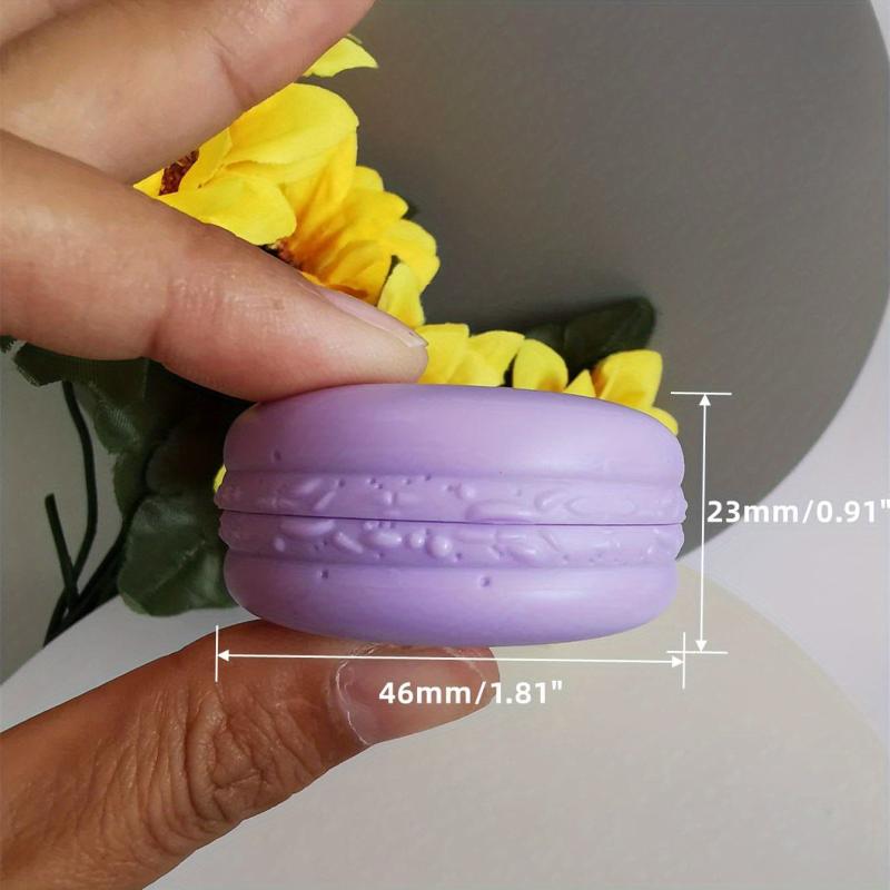 Macaron Shaped Cream Container Leak Proof Jar For Travel Storage