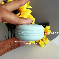 Macaron Shaped Cream Container Leak Proof Jar For Travel Storage