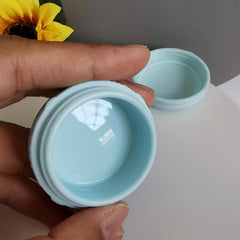 Macaron Shaped Cream Container Leak Proof Jar For Travel Storage