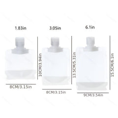 Leakproof Refillable Squeeze Pouch for Toiletries