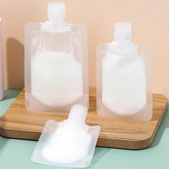 Leakproof Refillable Squeeze Pouch for Toiletries
