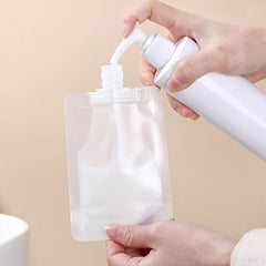 Leakproof Refillable Squeeze Pouch for Toiletries