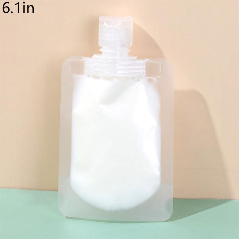 Leakproof Refillable Squeeze Pouch for Toiletries