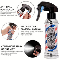Barber Stylist Fine Mist Sprayer Spray Bottle Atomizing Bottle