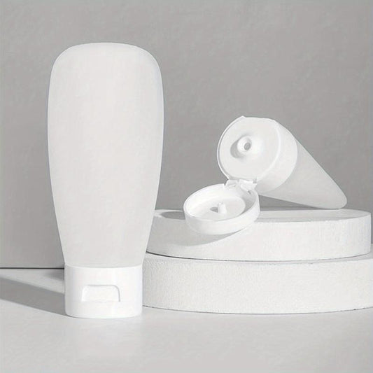 4pcs Travel Bottles Set Leak Proof Refillable Squeeze Cosmetic Sample Container