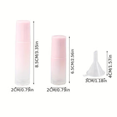 Leak Proof 3pcs Roller Bottle Kit 5ml & 10ml Gradient Options