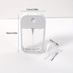 50ML Refillable Spray Bottle Clear Portable Moisturizing Sprayer