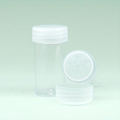 2pcs 10g Transparent Plastic Powder Bottle For Dry Powder Glitter Sequin